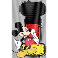 Cartoon letters-CL 384